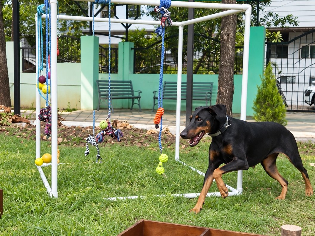 Tug, Twist and Play multi-toy activity stand